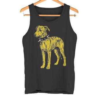 Rocker Greyhound パンクメタルロックンロールミュージックドッグ タンクトップ - Kawaiitshirt