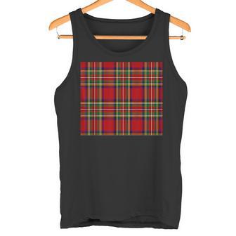 Royaltewart タータンチェックtシャツ タンクトップ - Kawaiitshirt