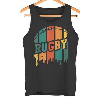 Rugby Jugador Retro Rugby Entrenador Deporte Fútbol Rugby Fans Camiseta sin mangas - Regaloses