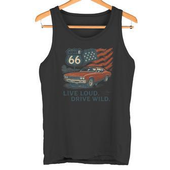 Ruta 66 Rutaalvaje Ruidosa Manga Larga Camiseta sin mangas - Regaloses