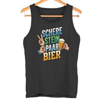 Scheretein Paar Bier Lustiges Mallorca Partyaufen Tank Top - Seseable