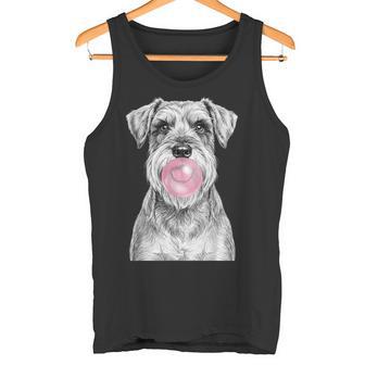 Schnauzer Divertente Cheoffia Gomma Da Masticare Rosa Canotta - Novitaregali