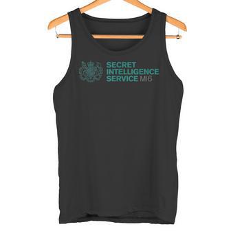 Secret Intelligenceerviceis Mi6 Uk スパイエージェンシー タンクトップ - Kawaiitshirt