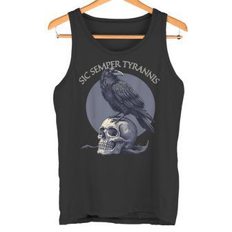 Sicemper Tyrannis Y Cráneo De Cuervo Camiseta sin mangas - Regaloses