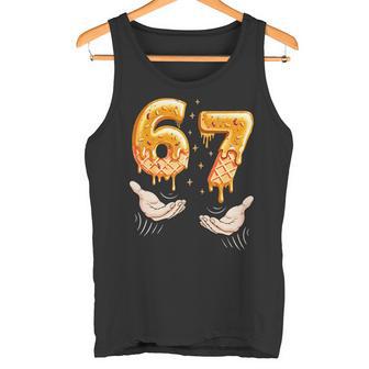 Sixeven 67 Meme 6 7 Niños Jóvenes Niños 6-7 Manos Manga Larga Camiseta sin mangas - Regaloses