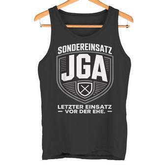 Sondereinsatz Jga – Letzter Einsatzor Der Ehe Jga Mann Tank Top - Seseable