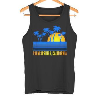 Souvenir Deacances En Californie Palmprings Débardeur e - Cadeauxyz