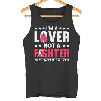 Soy Un Amante No Un Luchador Boxeo De Boxeadores Divertido Camiseta sin mangas - Regaloses