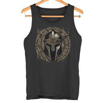 Sparta Casco Espartano Para Hombre Camiseta sin mangas - Regaloses