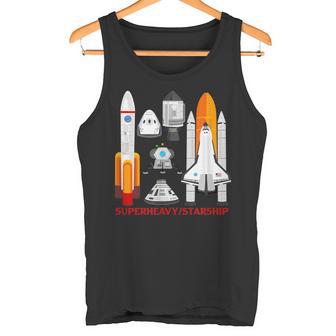 Starshipn15 Moon Exploración Espacial Del Planeta Intergaláctico Camiseta sin mangas - Regaloses