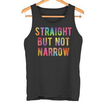 Straight But Not Narrow レインボー Lgbtq Ally タンクトップ - Kawaiitshirt