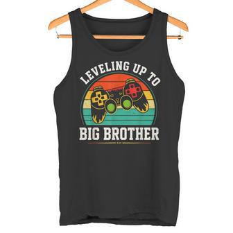 Subiendo De Nivel A Big Brother Gamer Anuncio Divertido Camiseta sin mangas - Regaloses