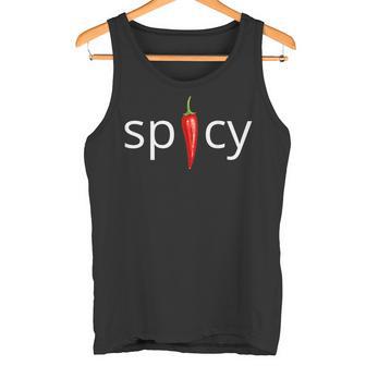 T Graphique Amusant Épicé Avec Piment Débardeur e - Cadeauxyz