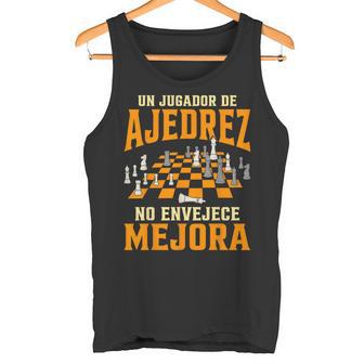 Tablero De Ajedrez Un Jugador De Ajedrez No Envejece Camiseta sin mangas - Regaloses