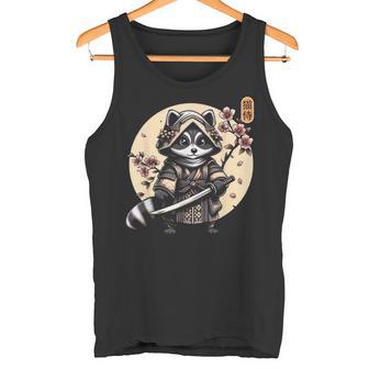 Tatouage Japonaisamouraï Ninja Raton Laveur Débardeur e - Cadeauxyz