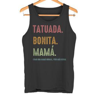Tatuada Bonita Mamá Entintada Regalo Divertido Para Madres Camiseta sin mangas - Regaloses