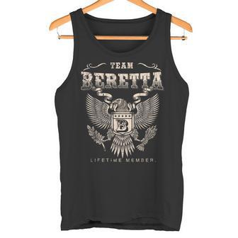 Team Beretta Lifetimeメンバー ベレッタ名 タンクトップ - Kawaiitshirt