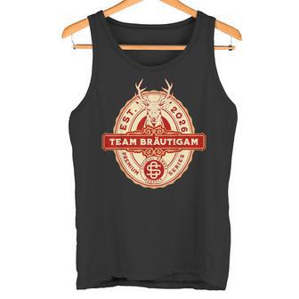 Team Bräutigam Jga Junggesellenabschied Oktoberfest Bier Tank Top - Seseable