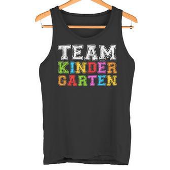 Team Kindergarten Lehrer Graduation Tank Top - Seseable