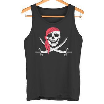 Teschiopade Divertente Bucaniere Uomo Donna Costume Pirata Canotta - Novitaregali