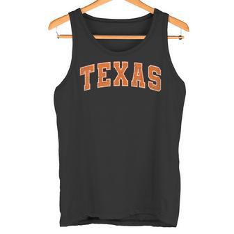 Texas Orangeintagetyle Rétro Texas Débardeur e - Cadeauxyz
