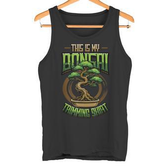 This Is My Bonsai トリミングシャツ 盆栽 タンクトップ - Kawaiitshirt