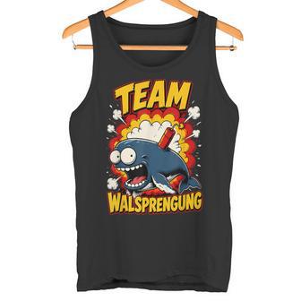 Timmy Hope Der Buckelwal Team Tank Top - Seseable