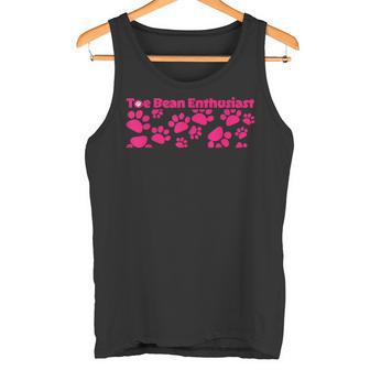 Toe Bean Enthusiast かわいい 猫 肉球 タンクトップ - Kawaiitshirt