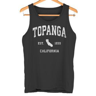 Topanga California Ca Diseño Deportivo Deportivointage Camiseta sin mangas - Regaloses