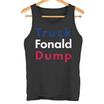 Truck Donald Dump En Contra De Donald Trump Camiseta sin mangas - Regaloses