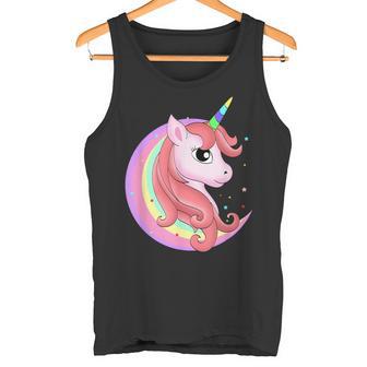 Unicornio Mágico Y Un Arco Iris Unicornio Camiseta sin mangas - Regaloses