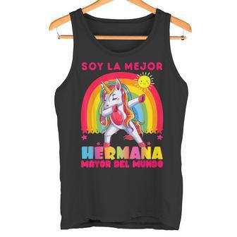 Unicorniooy La Mejor Hermana Mayor Del Mundo Camiseta sin mangas - Regaloses