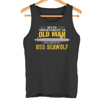 Ussシーウルフssn-21サブマリン 長袖tシャツ タンクトップ - Kawaiitshirt