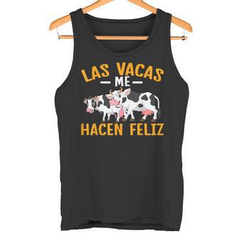 Vaca Lasacas Me Hacen Feliz Divertido Granjero Camiseta sin mangas - Regaloses