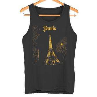 Vacaciones En Parísacaciones En Francia Torre Eiffel Camiseta sin mangas - Regaloses