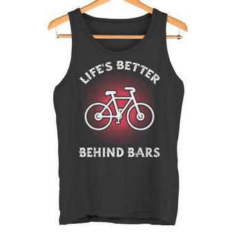 Vélo Humoristique Life Is Better Behind Bars Débardeur e - Cadeauxyz