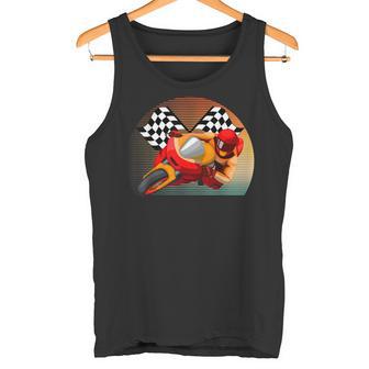 Ventilador De Carreras Deportivo De Moto Gp De Estilo Retro Camiseta sin mangas - Regaloses