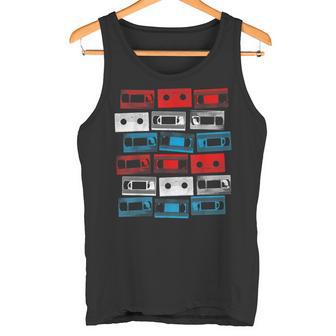Vhs Usa カセットテープ 1980年代 ビデオ レトロ 映画 タンクトップ - Kawaiitshirt