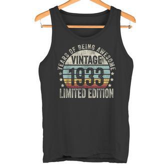 Vintage 1933 Limited Edition Legendary Awesome Epic 1933 タンクトップ - Kawaiitshirt