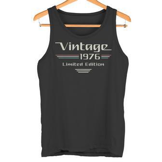 Vintage 1976 50歳の誕生日 クラシックカー タンクトップ - Kawaiitshirt