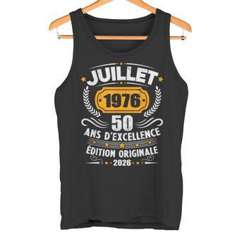Vintage Juillet 1976 Cadeau Anniversaire 50 Ans Hommes Débardeur e - Cadeauxyz