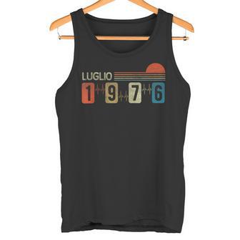 Vintage Luglio 1976 50 Compleanno Anni Uomo Donna Canotta - Novitaregali