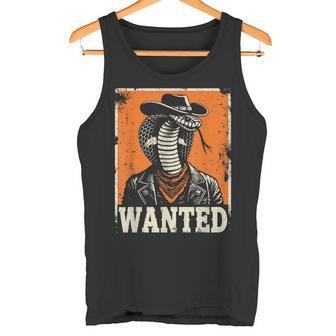 Wanted Cobra Wanted Cowboynake Face Canotta - Novitaregali