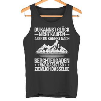 Watzmann Gipfel Berchtesgaden Glückpruch Wandern Tank Top - Seseable