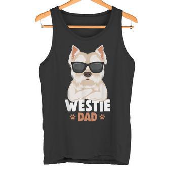 West Highland Terrier Papá Perro Camiseta sin mangas - Regaloses