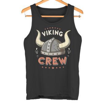 Wikinger Crew Lustige Geburtstag Passende Wikinger Party Kinder Junge Tank Top - Seseable