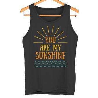 You Are Myunshine Cuteun Hotummer Restro グラフィック タンクトップ - Kawaiitshirt