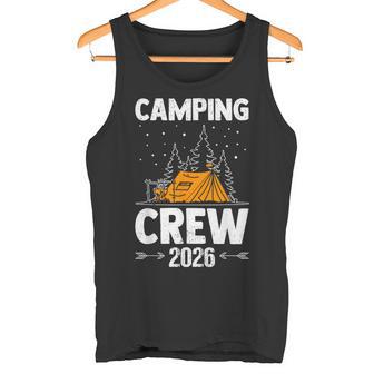 Zelten Campen Campingpruch Lagerfeuer Camping Crew 2026 Tank Top - Seseable
