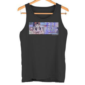 【Project Zircon×Fcグラディウス40th】コナミマニアのナミちゃん イラストby服部昇大② タンクトップ - Kawaiitshirt