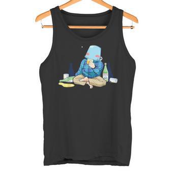 【コラボイラスト】おしげ酒 タンクトップ - Kawaiitshirt